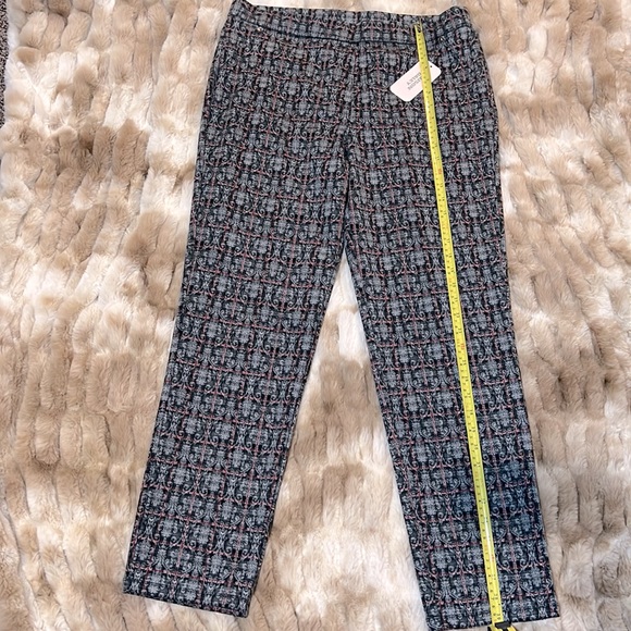 ALLISON DALEY SUPER STRETCH PRINT PANTS GRAY AND RED /SIZE 2XL - Picture 3 of 6